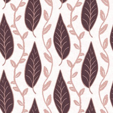 Cinsiyet ayrımı olmayan pembe yaprak, dikişsiz raster arka plan. Basit, kaprisli, 2 tonlu bir model. Çocuk odası duvar kâğıdı ya da her yerde skandal var..