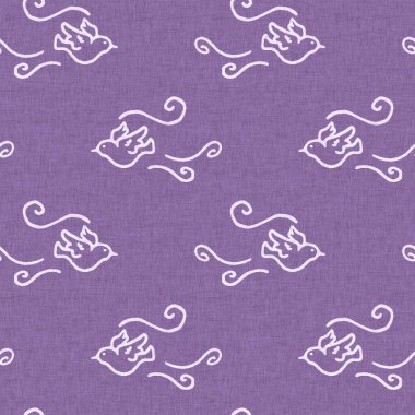 Gökyüzünde cinsiyeti belirsiz, pürüzsüz, mor bir arka plan. Basit, kaprisli, 2 tonlu bir model. Çocuk odası duvar kâğıdı ya da her yerde skandal var..