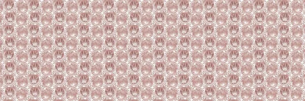 중성 꽃 이 무미건조 한 래스터 경계에 있습니다. 단순 한 경쾌 한 2 음 패턴. 인쇄되어 있는 아이들의 벽지나 추문. — 스톡 사진