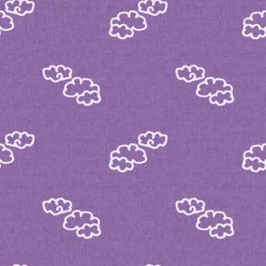 Cinsiyet olarak nötr bulutsuz raster arka plan. Basit mor kaprisli 2 ton deseni. Çocuk odası duvar kâğıdı ya da her yerde skandal var..