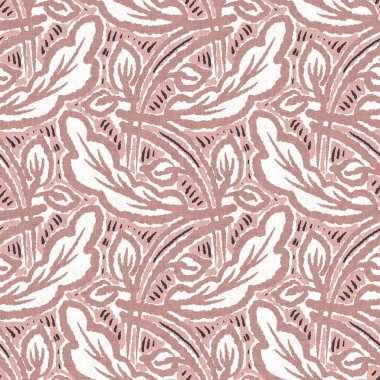 Cinsiyet ayrımı olmayan pembe yaprak, dikişsiz raster arka plan. Basit, kaprisli, 2 tonlu bir model. Çocuk odası duvar kâğıdı ya da her yerde skandal var..