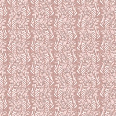 Cinsiyet ayrımı olmayan pembe yaprak, dikişsiz raster arka plan. Basit, kaprisli, 2 tonlu bir model. Çocuk odası duvar kâğıdı ya da her yerde skandal var..