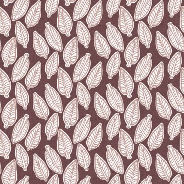 Cinsiyet ayrımı olmayan pembe yaprak, dikişsiz raster arka plan. Basit, kaprisli, 2 tonlu bir model. Çocuk odası duvar kâğıdı ya da her yerde skandal var..