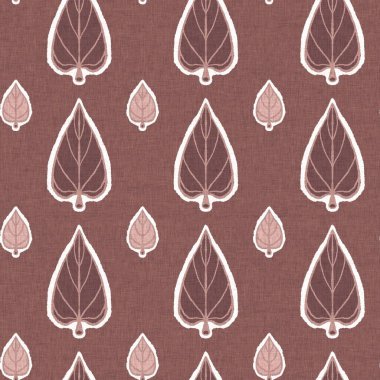 Cinsiyet ayrımı olmayan pembe yaprak, dikişsiz raster arka plan. Basit, kaprisli, 2 tonlu bir model. Çocuk odası duvar kâğıdı ya da her yerde skandal var..