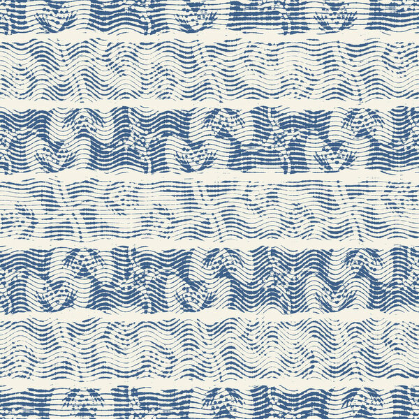 Delicate french lace effect seamless stripe pattern. Ornate provence style lacy ribbon country cottage decor background. Linen fabric wallpaper for rustic modern shabby chic design.