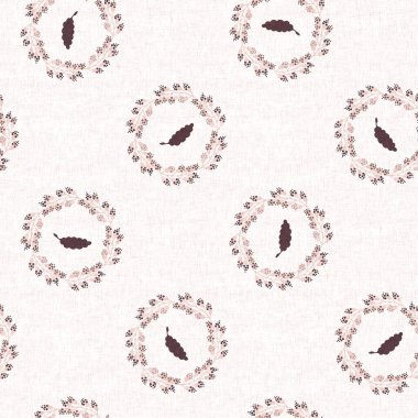 Sakin yeni doğan yaprak yaprakları dikişsiz desen. Cinsiyet açısından nötr bebek odası dekorasyonu. Scandi stili eskiz duvar kağıdı arkaplan taşı ya da yeni yürümeye başlayan giysi modaName.