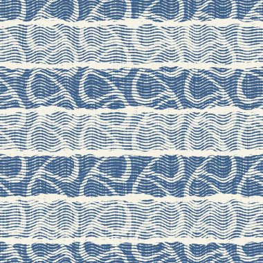 Hassas Fransız dantel efekti. Kusursuz çizgili desen. Süslü Provence tarzı dantelli kır evi dekorasyonu. Kırsal, modern, pejmürde, şık tasarım için keten kumaş duvar kağıdı.