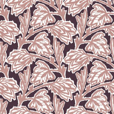 Cinsiyet ayrımı olmayan pembe yaprak, dikişsiz raster arka plan. Basit, kaprisli, 2 tonlu bir model. Çocuk odası duvar kâğıdı ya da her yerde skandal var.