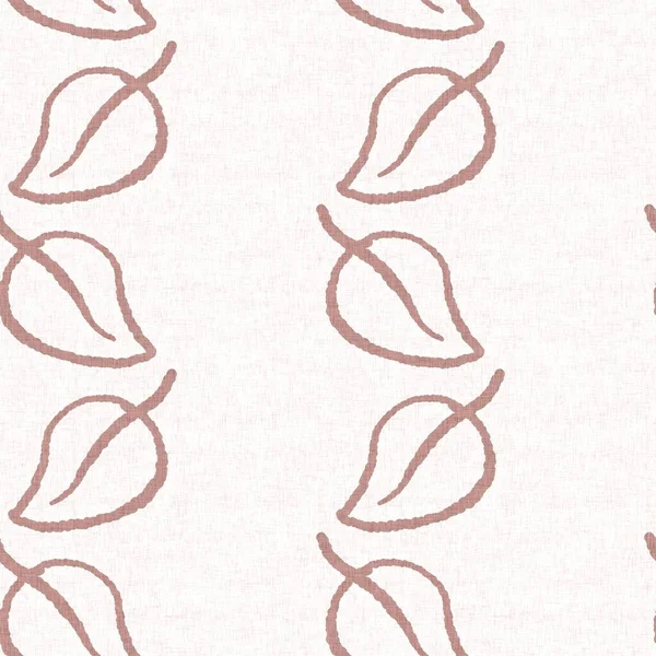 Gender neutral pink foliage leaf seamless raster background. Simple whimsical 2 tone pattern. Kids nursery wallpaper or scandi all over print