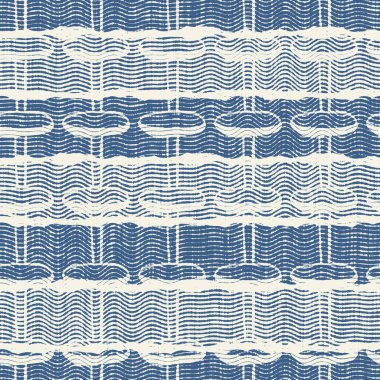 Hassas Fransız dantel efekti. Kusursuz çizgili desen. Süslü Provence tarzı dantelli kır evi dekorasyonu. Kırsal, modern, pejmürde, şık tasarım için keten kumaş duvar kağıdı.