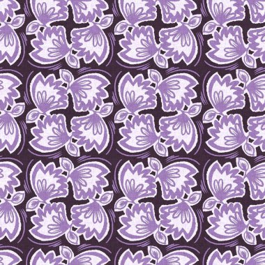 Cinsiyet ayrımı olmayan mor çiçek arkaplanı. Basit, kaprisli, 2 tonlu bir model. Çocuk bezi duvar kâğıdı ya da her yerde skandal var.