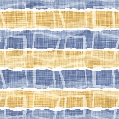 Hassas Fransız dantel efekti. Kusursuz çizgili desen. Süslü Provence tarzı dantelli kır evi dekorasyonu. Kırsal, modern, pejmürde, şık tasarım için keten kumaş duvar kağıdı.