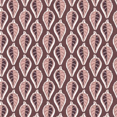 Cinsiyet ayrımı olmayan pembe yaprak, dikişsiz raster arka plan. Basit, kaprisli, 2 tonlu bir model. Çocuk odası duvar kâğıdı ya da her yerde skandal var.