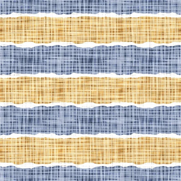 Hassas Fransız dantel efekti. Kusursuz çizgili desen. Süslü Provence tarzı dantelli kır evi dekorasyonu. Kırsal, modern, pejmürde, şık tasarım için keten kumaş duvar kağıdı.