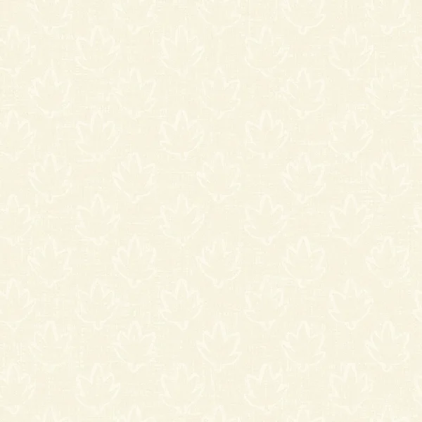Håndlagde Botaniske Mønstre Vaskebjørnpapir Sømløs Flekkete Hvit Hvitt Kort Kartong – stockfoto