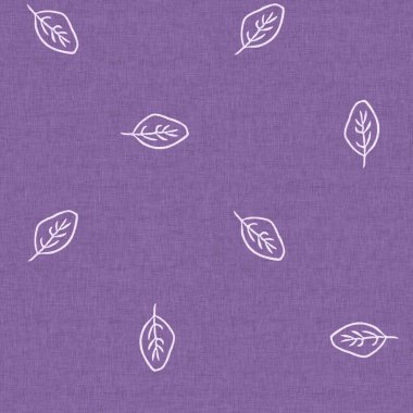 Cinsiyet olarak nötr yaprak dikişsiz raster arka plan. Basit, mor, 2 tonluk bir desen. Çocuk odası duvar kâğıdı ya da her yerde skandal var.