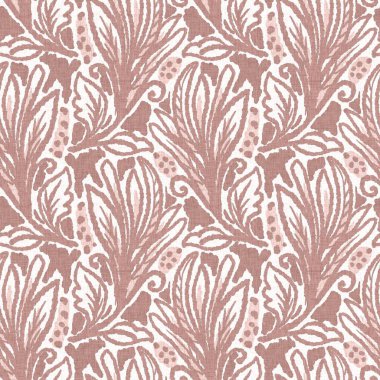 Cinsiyet ayrımı olmayan pembe yaprak, dikişsiz raster arka plan. Basit, kaprisli, 2 tonlu bir model. Çocuk odası duvar kâğıdı ya da her yerde skandal var.