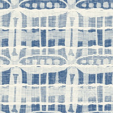 Hassas Fransız dantel efekti. Kusursuz çizgili desen. Süslü Provence tarzı dantelli kır evi dekorasyonu. Kırsal, modern, pejmürde, şık tasarım için keten kumaş duvar kağıdı.