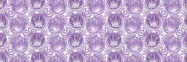 Cinsiyet ayrımı olmayan çiçek dikişsiz raster sınırı. Basit mor kaprisli 2 ton deseni. Çocuk odası duvar kâğıdı ya da her yerde skandal var.