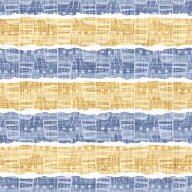 Hassas Fransız dantel efekti. Kusursuz çizgili desen. Süslü Provence tarzı dantelli kır evi dekorasyonu. Kırsal, modern, pejmürde, şık tasarım için keten kumaş duvar kağıdı.