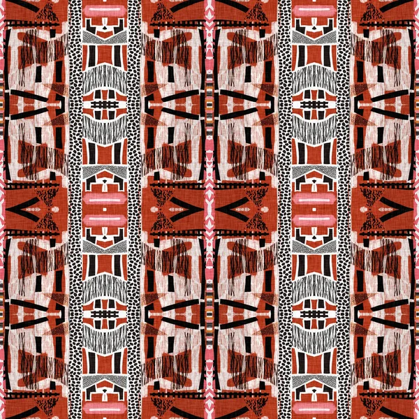 Коричневое Сафари Изображением Лоскутной Нашивки Естественный Стиль Столкновения Одеяла Эффекте — стоковое фото
