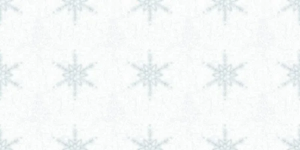 Soft Ice Blue Snow Flake Border Pattern Background Simple Minimal — Stock Photo, Image