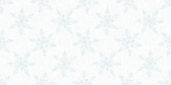 Soft Ice Blue Snow Flake Border Pattern Background Simple Minimal — Stock Photo, Image