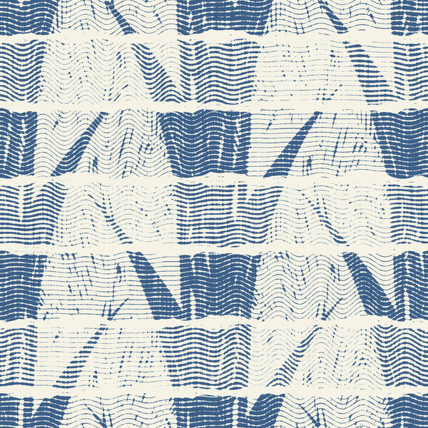 Delicate french lace effect seamless stripe pattern. Ornate provence style lacy ribbon country cottage decor background. Linen fabric wallpaper for rustic modern shabby chic design