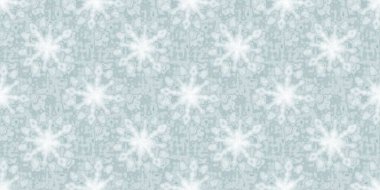 Yumuşak buz mavisi kar taneciklerinin sınır çizgisi. Basit bir buz bulanıklığı efekti. Kusursuz afiş arkaplanı. Şenlikli soğuk bayram kurdelesi kenarı..