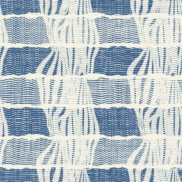 Delicate french lace effect seamless stripe pattern. Ornate provence style lacy ribbon country cottage decor background. Linen fabric wallpaper for rustic modern shabby chic design