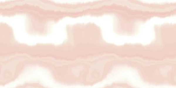 Yumuşak Dalgalı Kravat Boyası Dikişsiz Sınır Deseni Pembe Beyaz Organik — Stok fotoğraf
