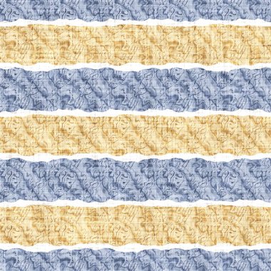 Hassas Fransız dantel efekti. Kusursuz çizgili desen. Süslü Provence tarzı dantelli kır evi dekorasyonu. Kırsal, modern, pejmürde, şık tasarım için keten kumaş duvar kağıdı.