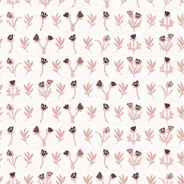 Ruhige Neugeborene Minimale Florale Nahtlose Muster Geschlechtsneutrale Kinderzimmer Dekor Hintergrund — Stockfoto