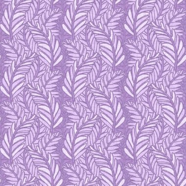 Cinsiyet olarak nötr mor botanik yaprak, dikişsiz raster arka plan. Basit, kaprisli, 2 tonlu bir model. Çocuk bezi duvar kâğıdı ya da her yerde skandal var.