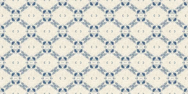 French blue quilt printed fabric border pattern for shabby chic home decor trim. Rustic farm house country cottage flower linen endless tape. Patchwork quilt effect ribbon edge