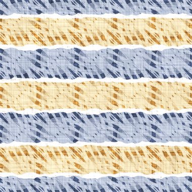 Hassas Fransız dantel efekti. Kusursuz çizgili desen. Süslü Provence tarzı dantelli kır evi dekorasyonu. Kırsal, modern, pejmürde, şık tasarım için keten kumaş duvar kağıdı.