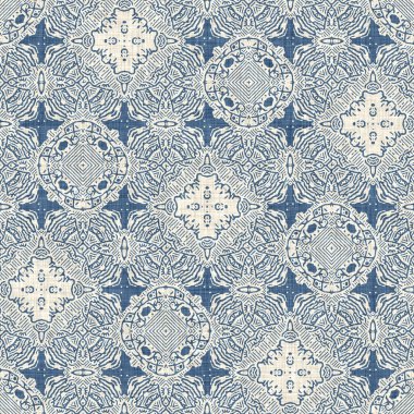 Fransız mavisi keten rengi geometrik deseni etkiler. Eski püskü ev dekoru için klasik 2 tonluk Avrupa nötr gri dokuma kumaş arka planı. Köy çiftliği mutfak havlusu tarzı.
