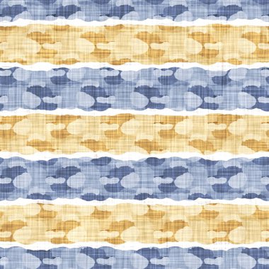 Hassas Fransız dantel efekti. Kusursuz çizgili desen. Süslü Provence tarzı dantelli kır evi dekorasyonu. Kırsal, modern, pejmürde, şık tasarım için keten kumaş duvar kağıdı.