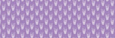 Cinsiyet ayrımı olmayan çiçek dikişsiz raster sınırı. Basit mor kaprisli 2 ton deseni. Çocuk odası duvar kâğıdı ya da her yerde skandal var.