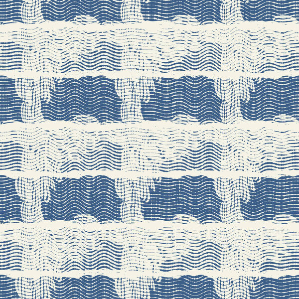 Delicate french lace effect seamless stripe pattern. Ornate provence style lacy ribbon country cottage decor background. Linen fabric wallpaper for rustic modern shabby chic design