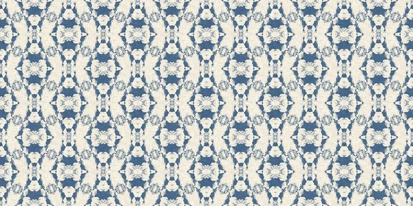 French blue quilt printed fabric border pattern for shabby chic home decor trim. Rustic farm house country cottage flower linen endless tape. Patchwork quilt effect ribbon edge