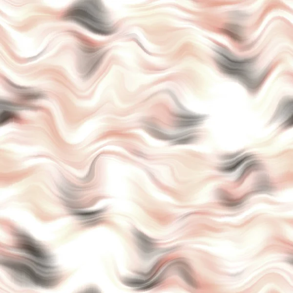 Yumuşak Dalgalı Kravat Boyası Dikişsiz Desen Pembe Beyaz Organik Düzensiz — Stok fotoğraf
