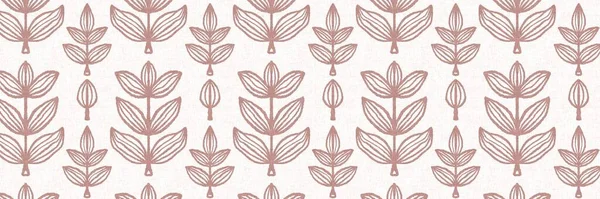 Gender neutral foliage leaf seamless raster border. Simple whimsical 2 tone pattern. Kids nursery wallpaper or scandi all over print