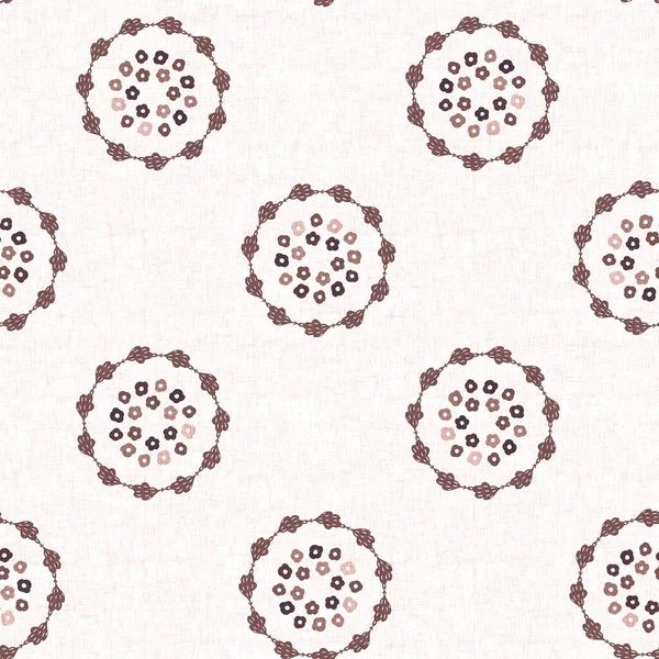 Calm newborn minimal floral seamless pattern. Gender neutral baby nursery decor background. Scandi style sketch wallpaper background tile or toddler inclusive apparel fashion