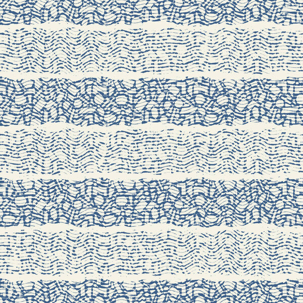 Delicate french lace effect seamless stripe pattern. Ornate provence style lacy ribbon country cottage decor background. Linen fabric wallpaper for rustic modern shabby chic design