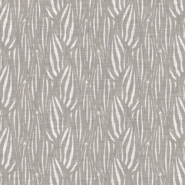 Gri, düzensiz, noktalı keten desenli Fransız kumaşı. Tonal kır evi tarzı soyut benekli arka plan. Basit bir kırsal kumaş tekstil etkisi. İlkel yapılı, pejmürde, şık bir kumaş.