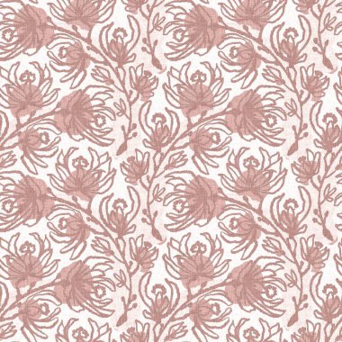 Cinsiyet ayrımı olmayan pembe yaprak, dikişsiz raster arka plan. Basit, kaprisli, 2 tonlu bir model. Çocuk odası duvar kâğıdı ya da her yerde skandal var.