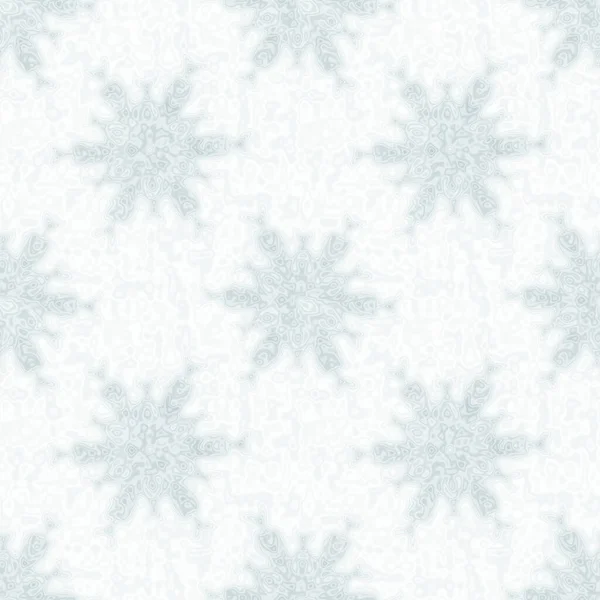 Zacht Wit Witte Sneeuw Vlok Patroon Achtergrond Eenvoudige Minimale Ijsvervaging — Stockfoto