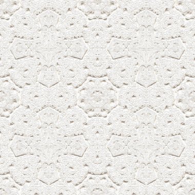 Beyaz keten dantel efekt arka planı. İnce üç boyutlu dantelli, asgari stil bir düğün davetiyesi. Kusursuz modern kağıt kaplanabilir.