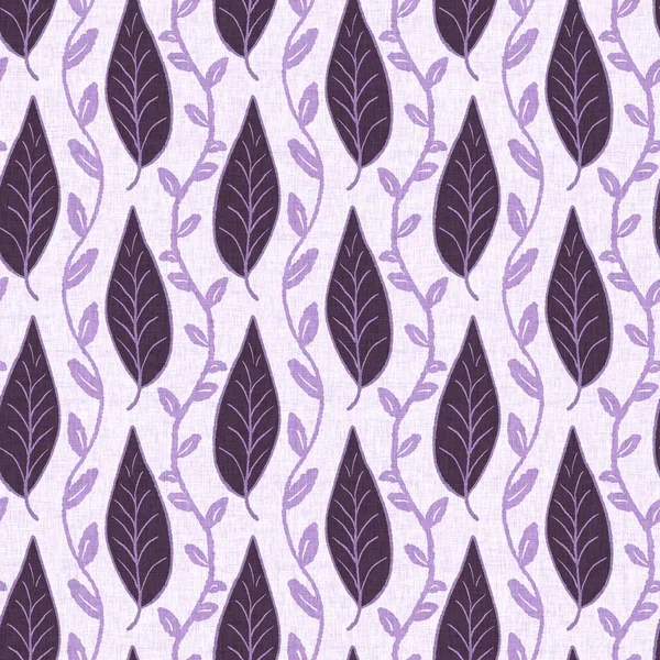 Cinsiyet olarak nötr mor botanik yaprak, dikişsiz raster arka plan. Basit, kaprisli, 2 tonlu bir model. Çocuk bezi duvar kâğıdı ya da her yerde skandal var.